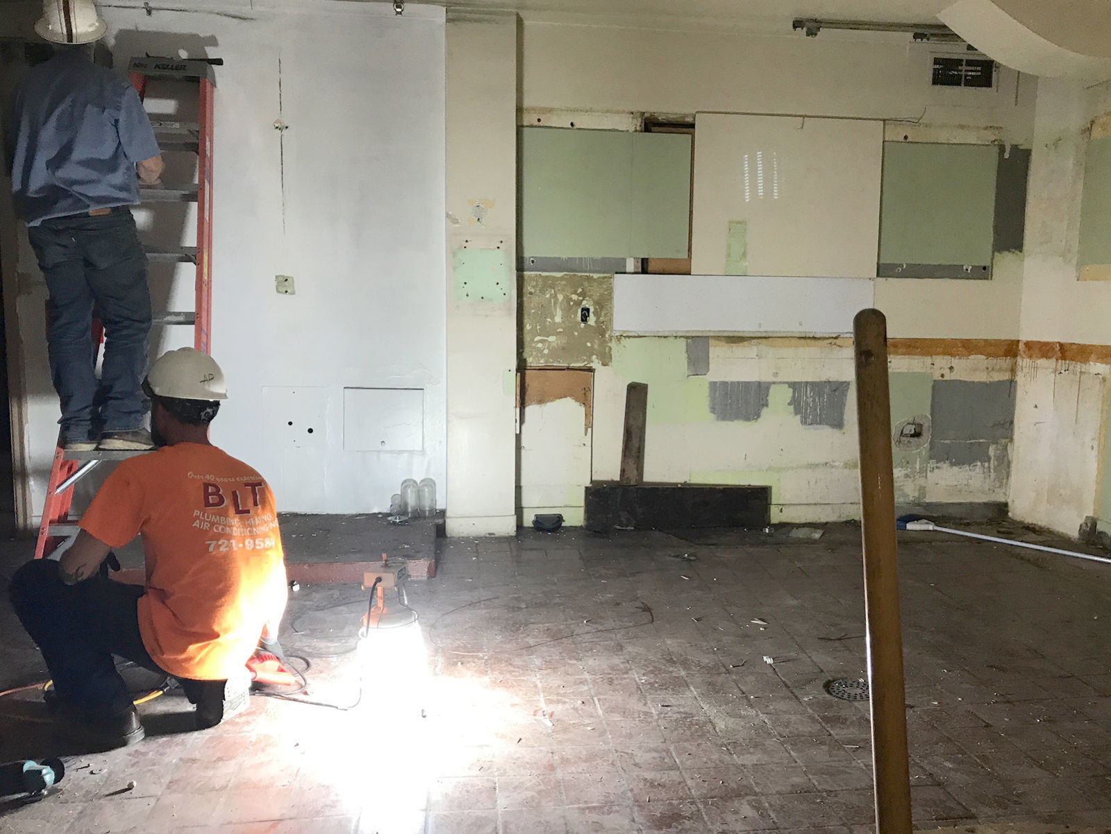 City auditorium kitchen